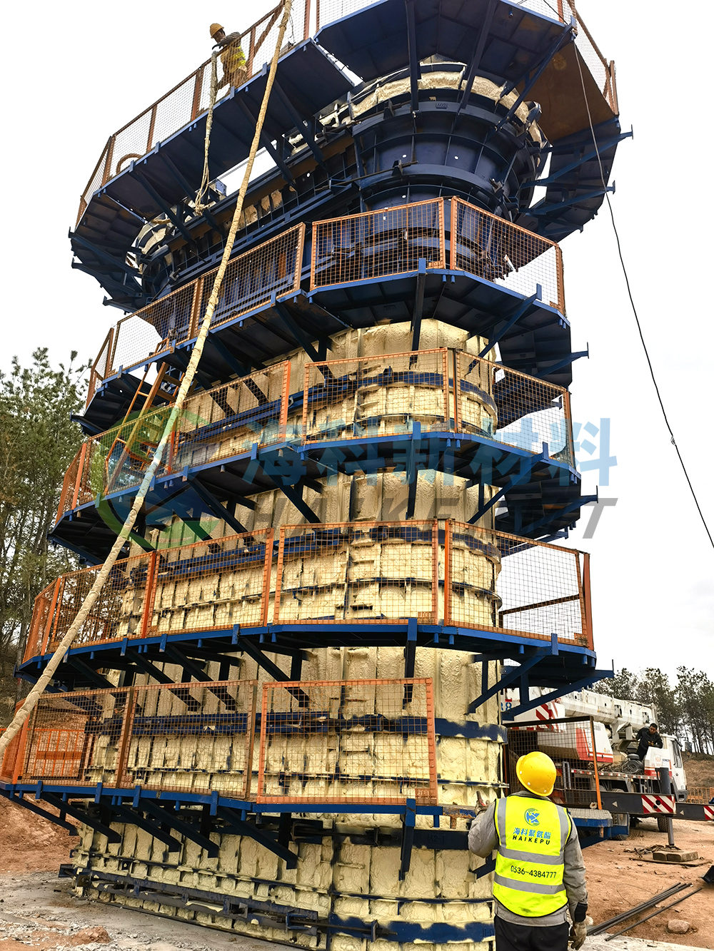 中鐵十八局合武高鐵HWZQ-1模板冬施聚氨酯保溫