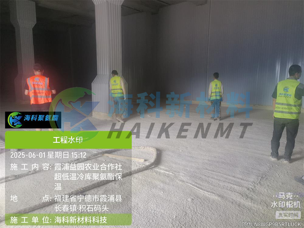福建霞浦海產(chǎn)品速凍儲(chǔ)存超低溫庫(kù)聚氨酯保溫
